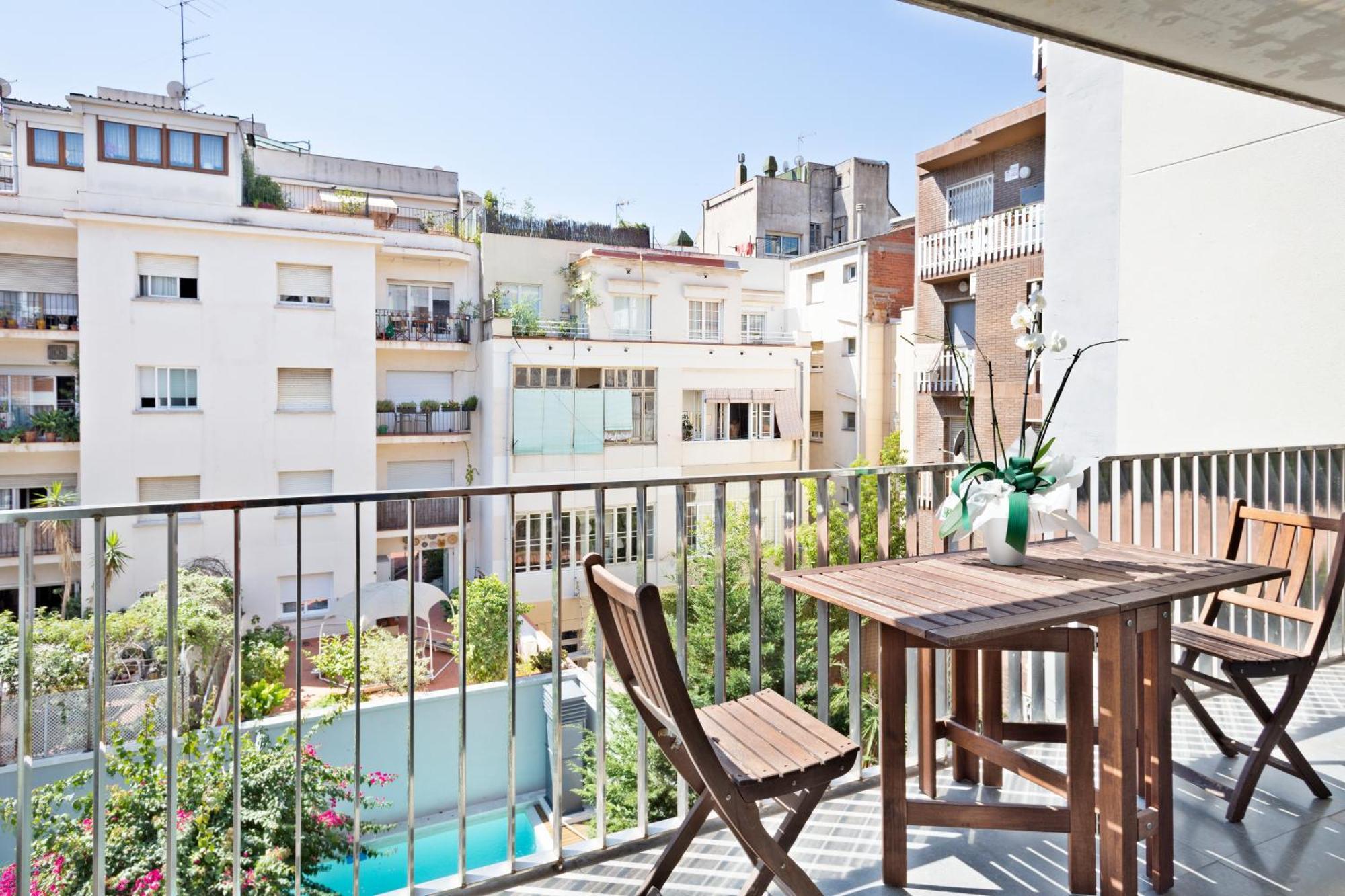 Apartment Barcelona Rentals - Sarria Apartments Near Center Szoba fotó