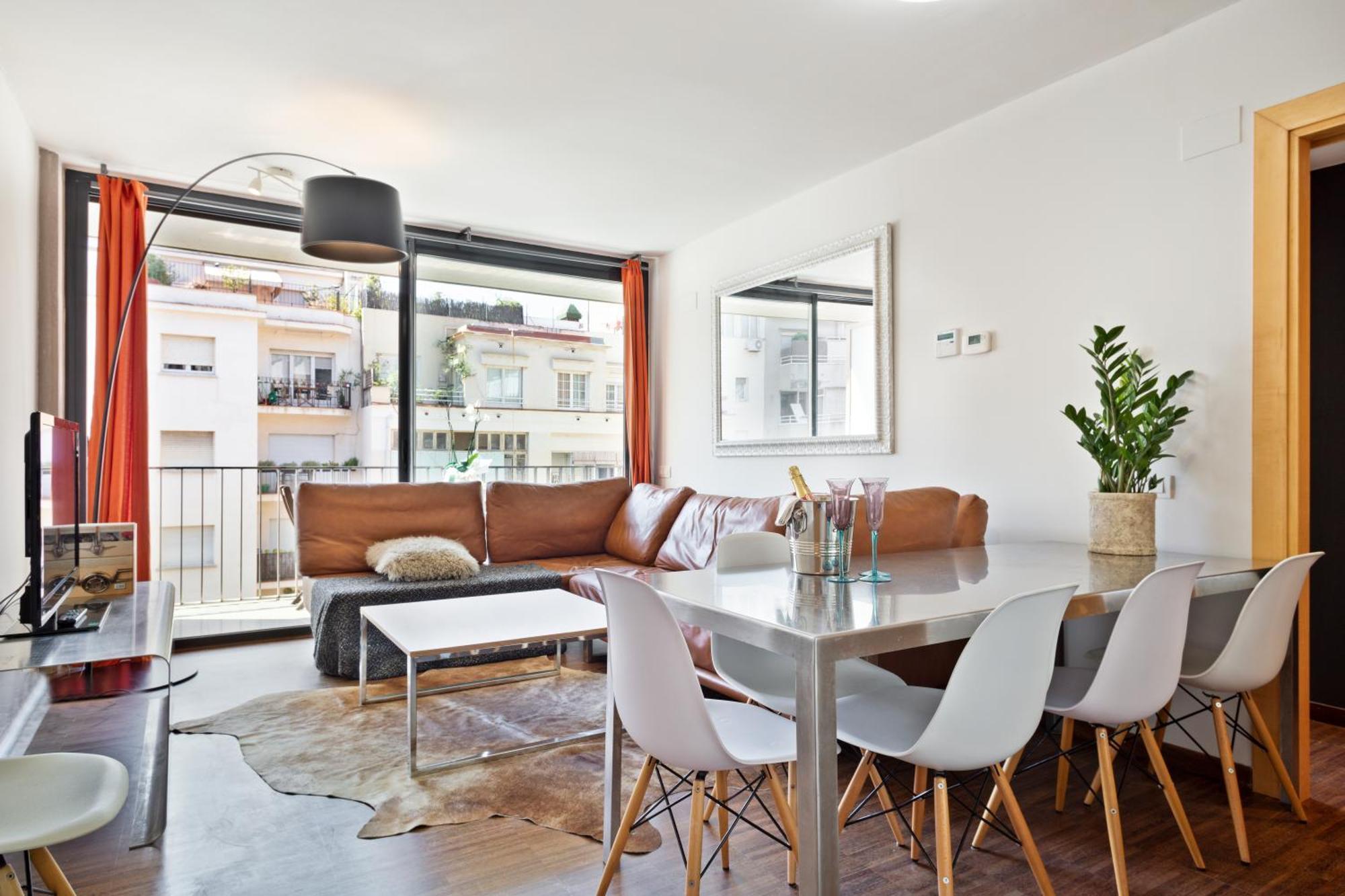 Apartment Barcelona Rentals - Sarria Apartments Near Center Szoba fotó